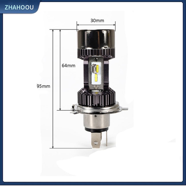 ☃Nhà Cửa☃ Đèn Pha Led H4 30w 3200lm Siêu Sáng Chuyên Dụng Cho Xe Mô Tô