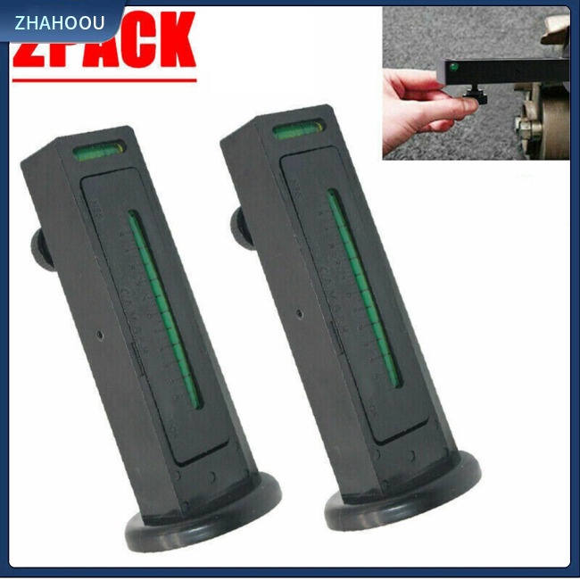 ☃Nhà Cửa☃ Set 2 Thước Cặp 4 Bánh Xe Có Thể Điều Chỉnh Độ Dốc Từ Tính Cho Xe Hơi / Xe Tải