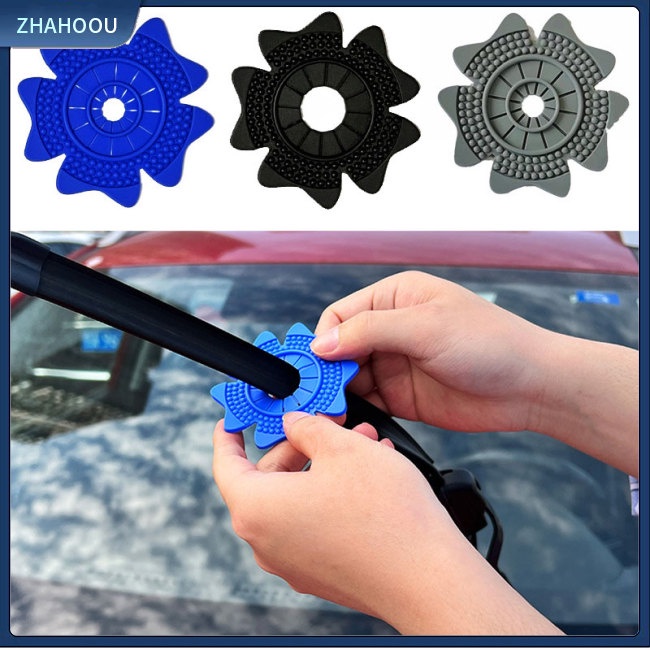 ☃Nhà Cửa☃ Set 2 Vỏ Bọc Bảo Vệ Lỗ Cần Gạt Nước Chống Bụi Chống Tuyết Cho Kính Chắn Gió Xe Hơi