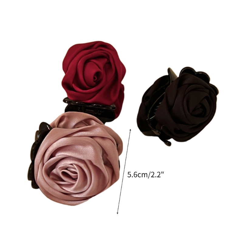 Kẹp Tóc Đuôi Ngựa Bằng Satin Phong Cách Công Chúa