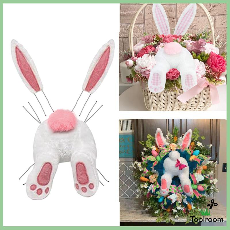 Vòng Hoa Trang Trí Phục Sinh Có Tai DIY