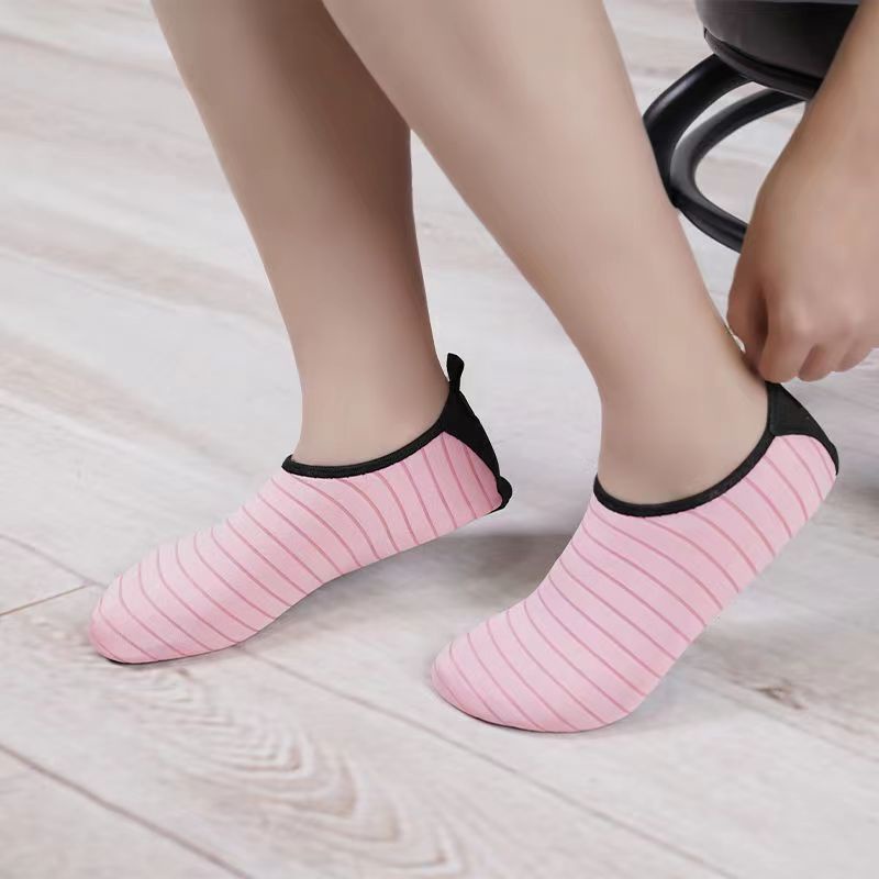 ♕Trong Nhà Yoga Giày Vớ Đào Tạo Mềm Đế Nhanh Chóng Làm Khô Chống Trượt Nhảy Dây Giày Giày Khiêu Vũ Giày Tập Thể Dục Máy Chạy Bộ Chuyên Ngành Thể Thao Giày