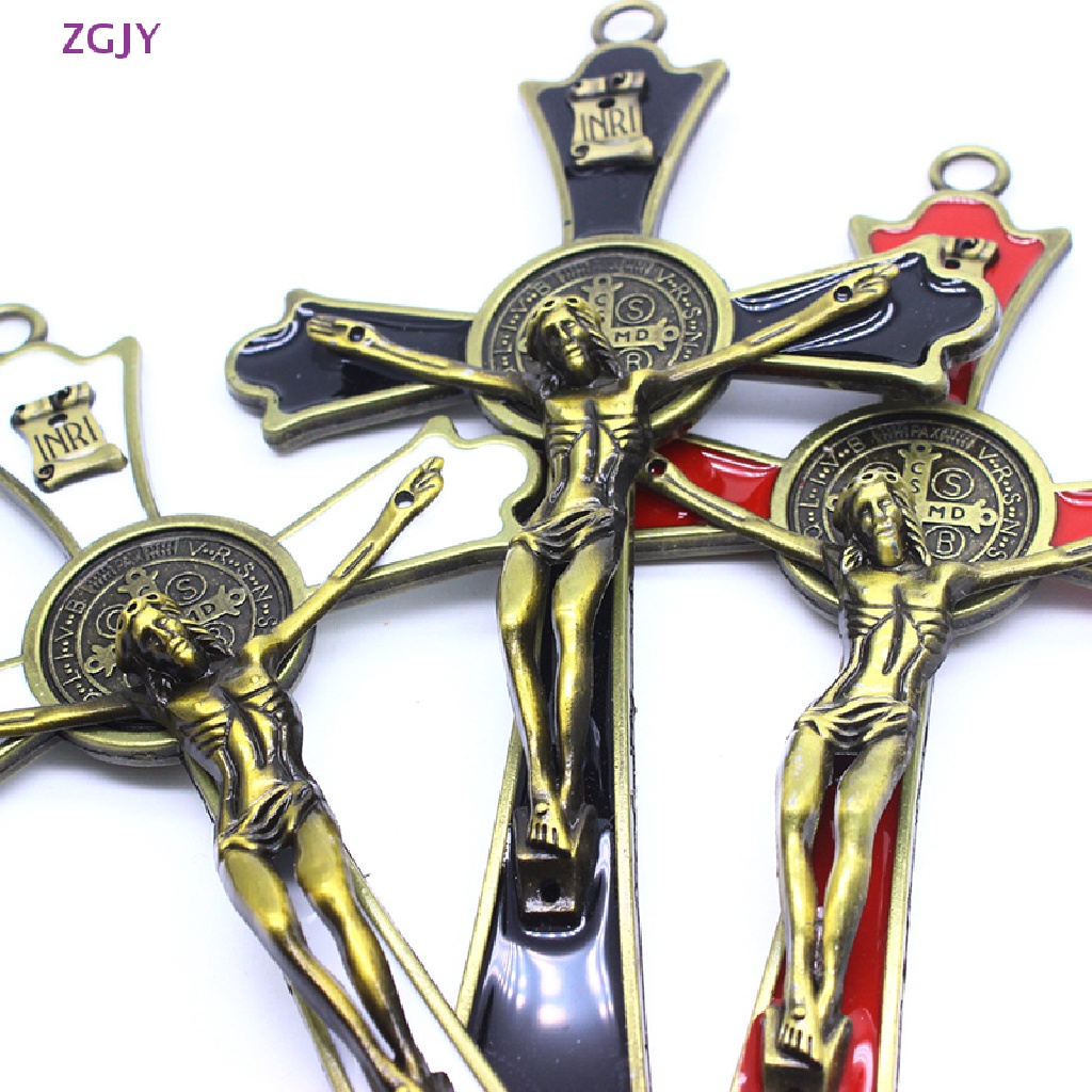 Mặt Vòng cổ Hình Chúa Jesus Tráng Men Nhiều Màu Sắc Trang Trí Nhà Cửa DIY Mới