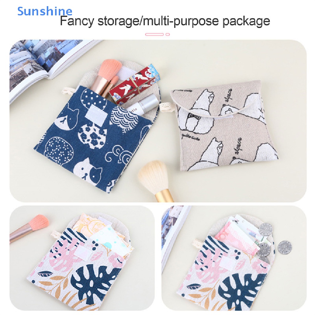 Túi Tampon Đựng Khăn Giấy Vệ Sinh / Mỹ Phẩm Tiện Dụng