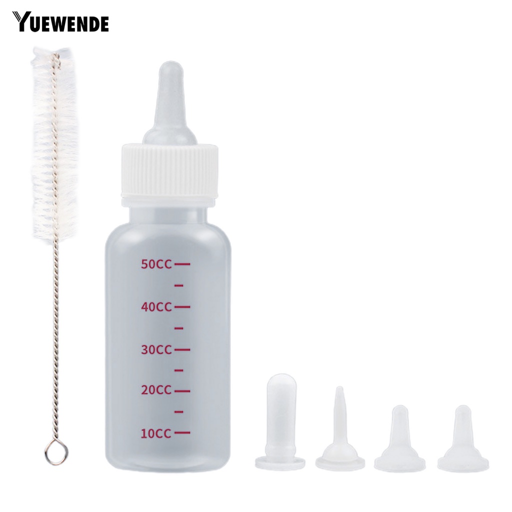 Bộ 6 Bình Sữa Bằng Silicone Cho Thú Cưng