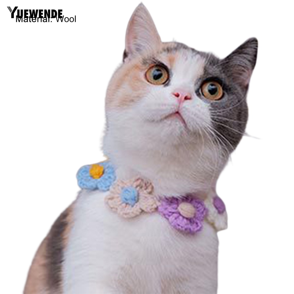 Vòng Cổ Bằng Len Trang Trí Thoải Mái Cho Thú Cưng