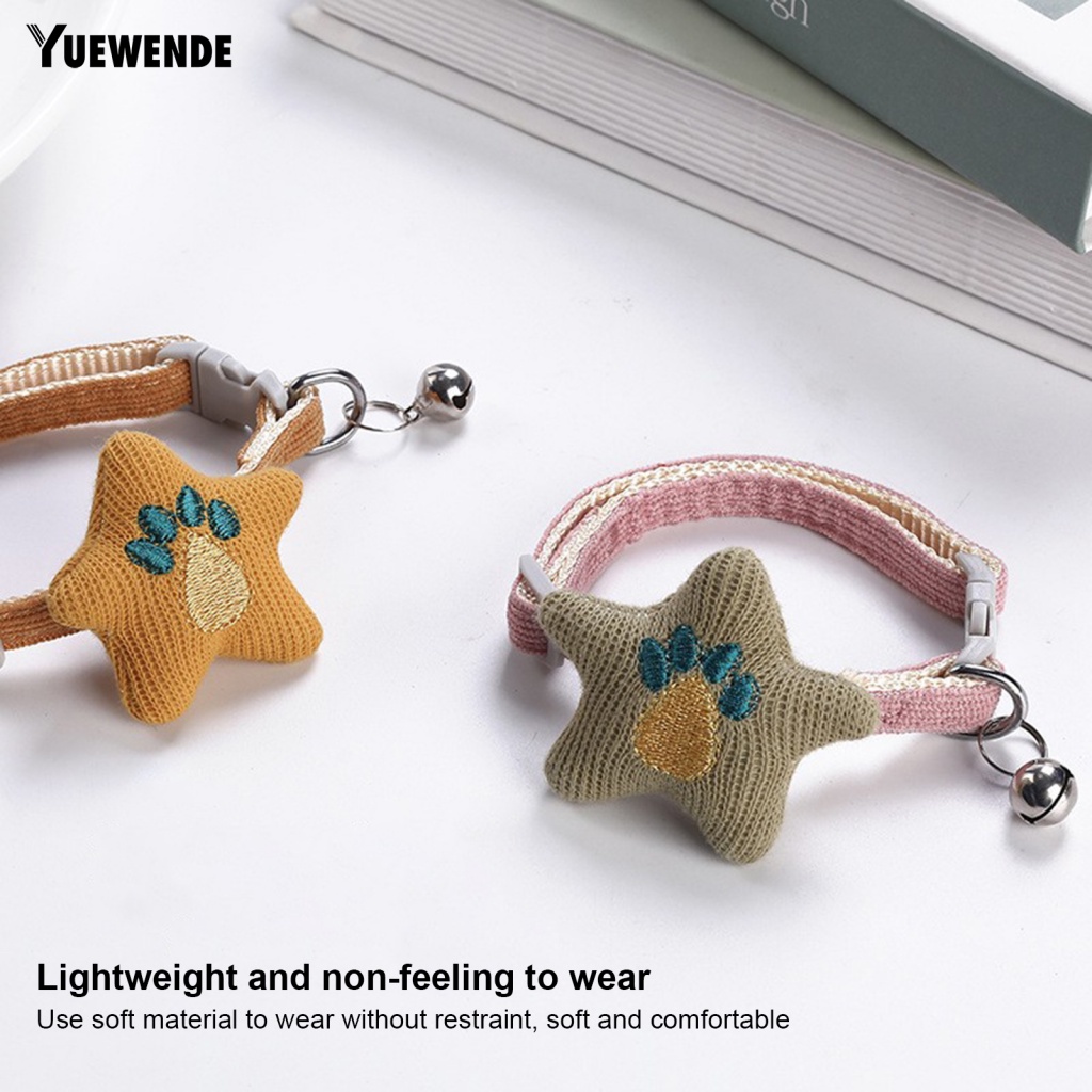 Vòng Cổ Thú Cưng Gắn Chuông Nhiều Màu Sắc