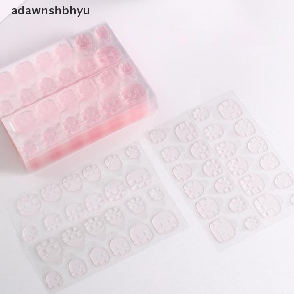 Set 240 Miếng Dán Hai Mặt Trong Suốt Trang Trí Móng Tay