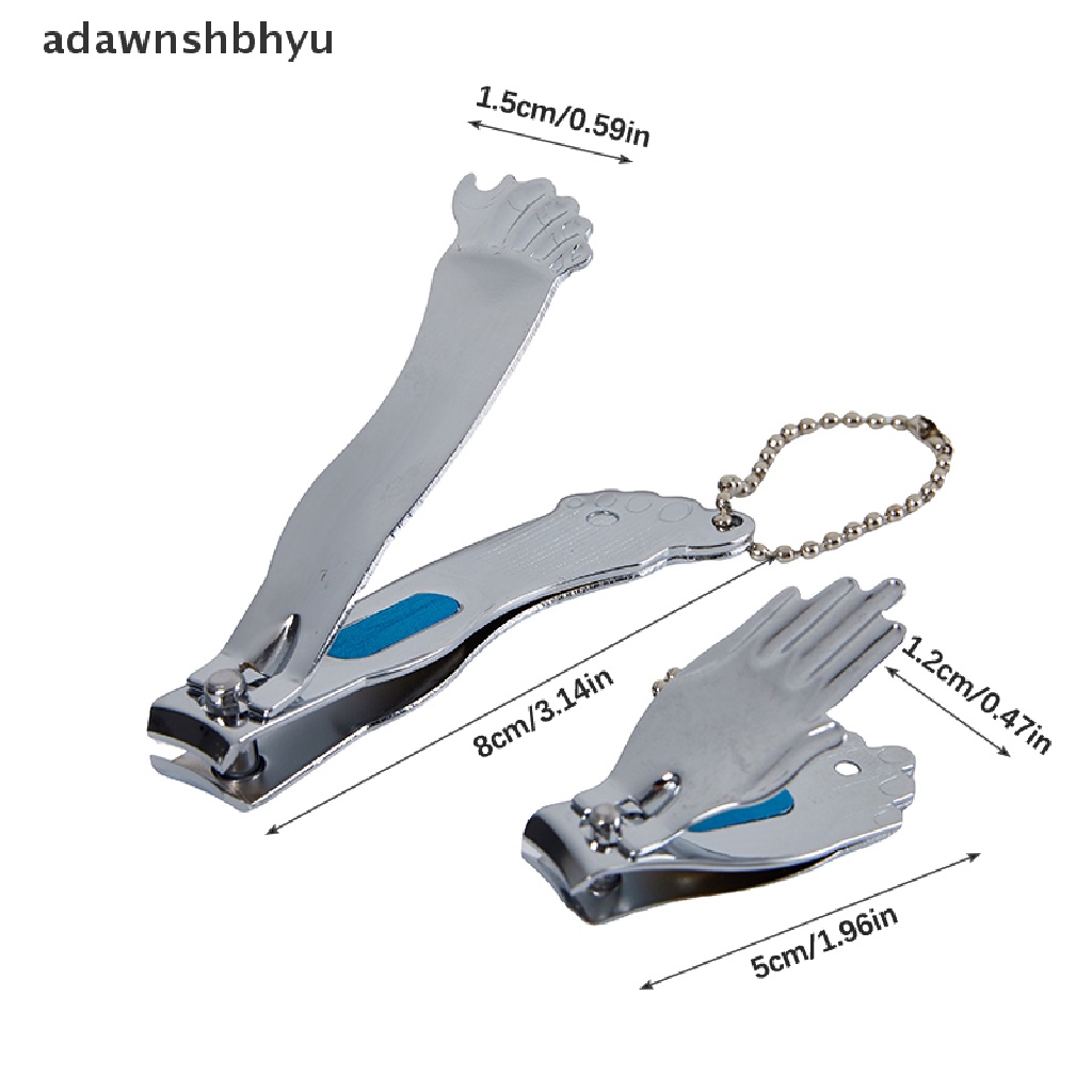 Set 2 Dụng Cụ Bấm Móng Bằng Thép Không Gỉ Chuyên Nghiệp