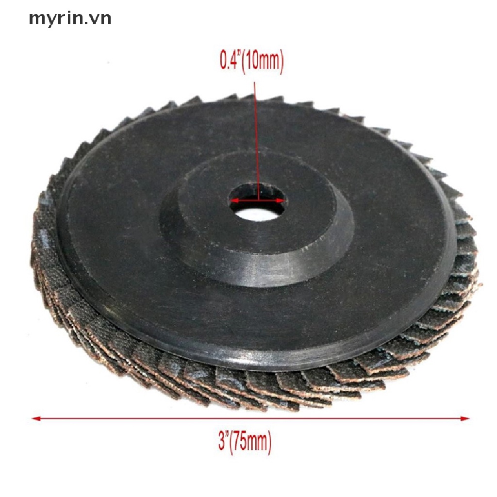 Đĩa Nhám 75mm 3 Inch 80 Grit Dùng Làm Đồ Gỗ Chuyên Dụng