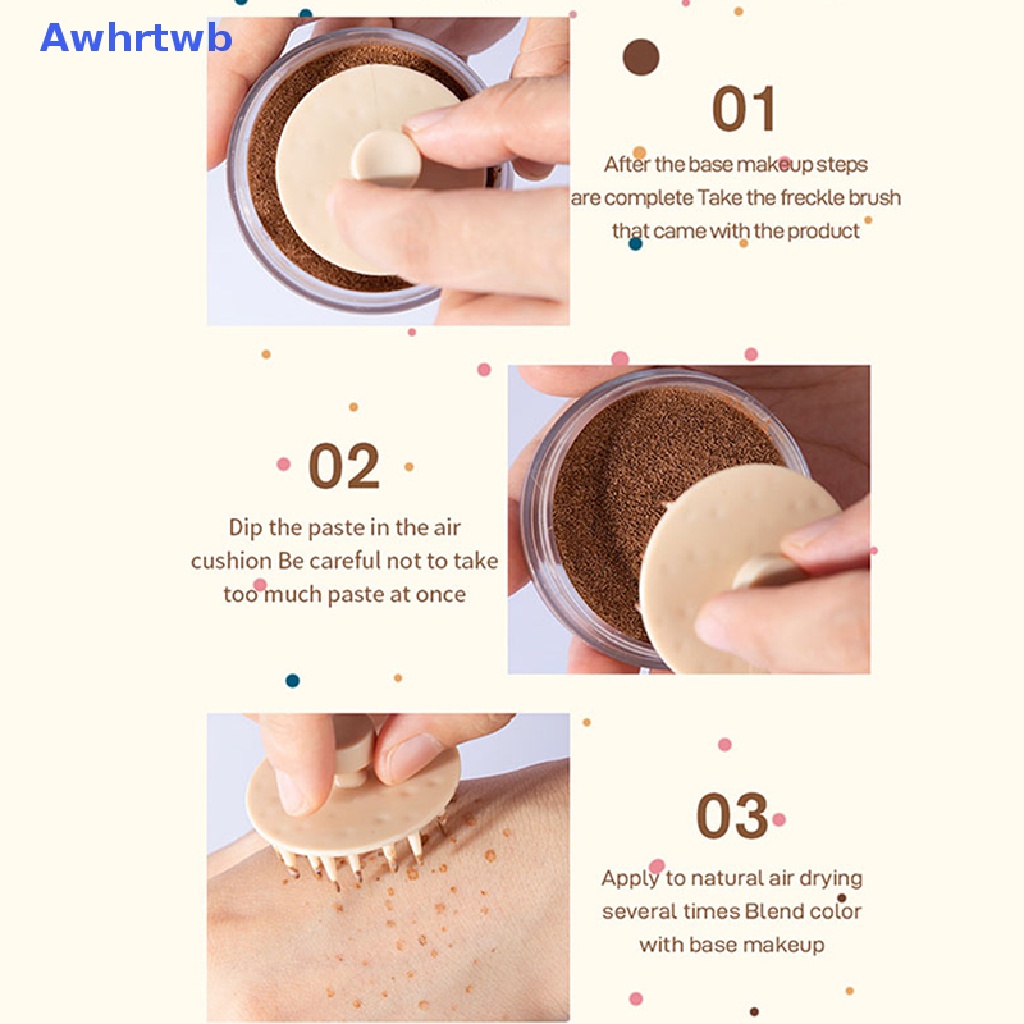 Awhrtwb Mới Bộ Dụng Cụ Tàn Nhang Giả Chống Thấm Nước Giống Thật Như Thật