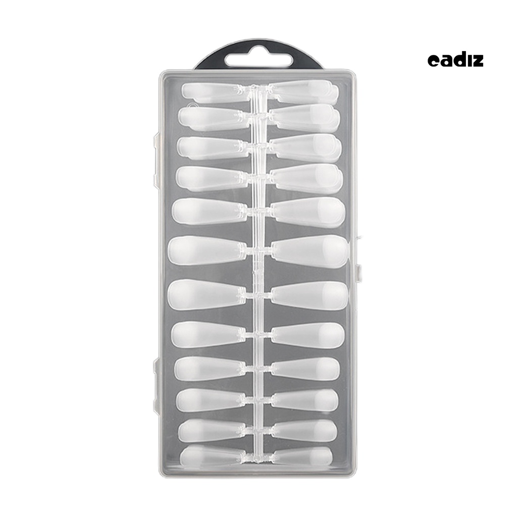 Hộp 240 Móng Tay Giả Trong Suốt Chắc Chắn Có Thể Tháo Rời