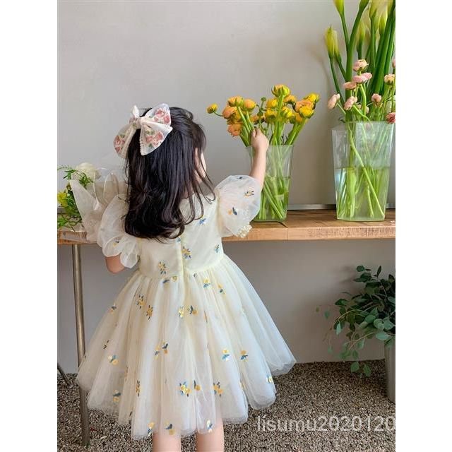 Đầm Công Chúa Phong Cách Hàn Quốc Thời Trang Mùa Hè Mới Cho Bé Gái