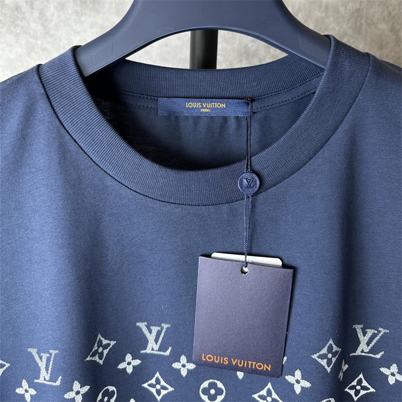 Áo Thun Cotton Tay Ngắn Cổ Tròn In Họa Tiết Gradient Plus Size Unisex