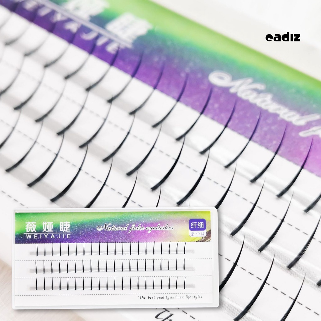 1 Hộp Lông Mi Giả Ba Chiều Sợi Thật Trang Điểm Mắt Ba Chiều CADI * 1 Dành Cho Bạn Nữ
