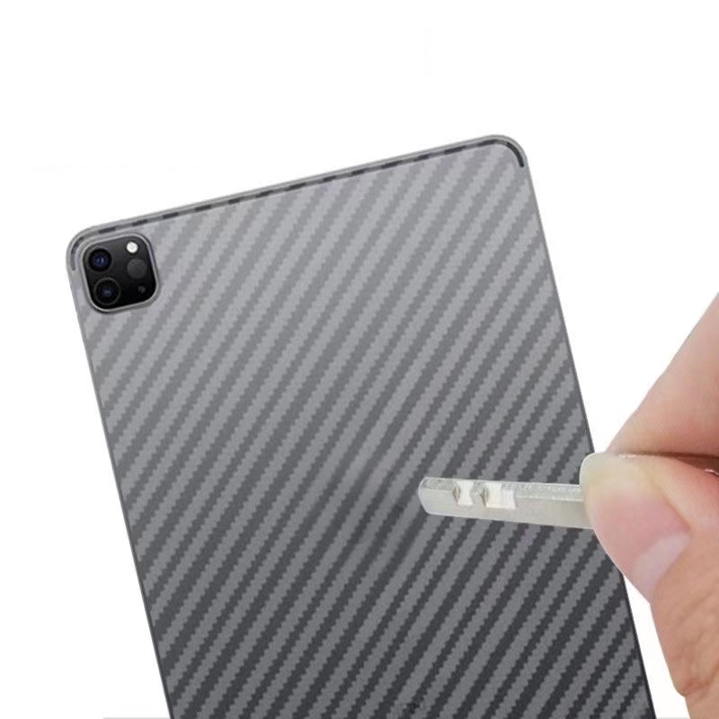 Lưng Miếng Dán Bảo Vệ Màn Hình Sau Họa Tiết Sợi Carbon 3D Cho Lenovo Xiaoxin Pad Plus 2023 11.5 Pro 11.2 10.6 2022 Y700 Plus Pro 11 11.5 inch
