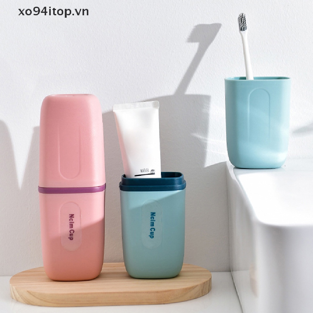 Xoitop Hộp Đựng Bàn Chải Kem Đánh Răng Tiện Lợi Du Lịch Cắm Trại Shavin VN