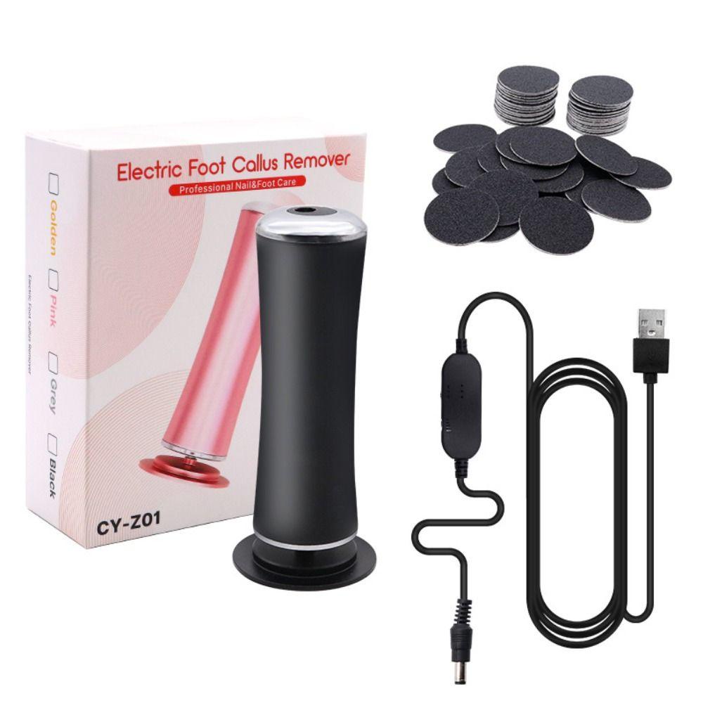Bộ 60 Giấy Nhám Mài Tẩy Da Chết Gót Chân Sạc USB Tiện Dụng