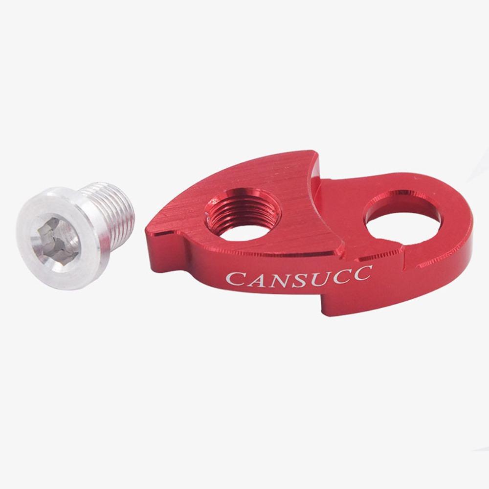 Móc Nối Dài Đuôi Xe Đạp Mở Rộng Thay Đổi Tốc Độ Màu Đen / Đỏ Bằng Hợp Kim Nhôm Chất Lượng Cao Cho 40-56T