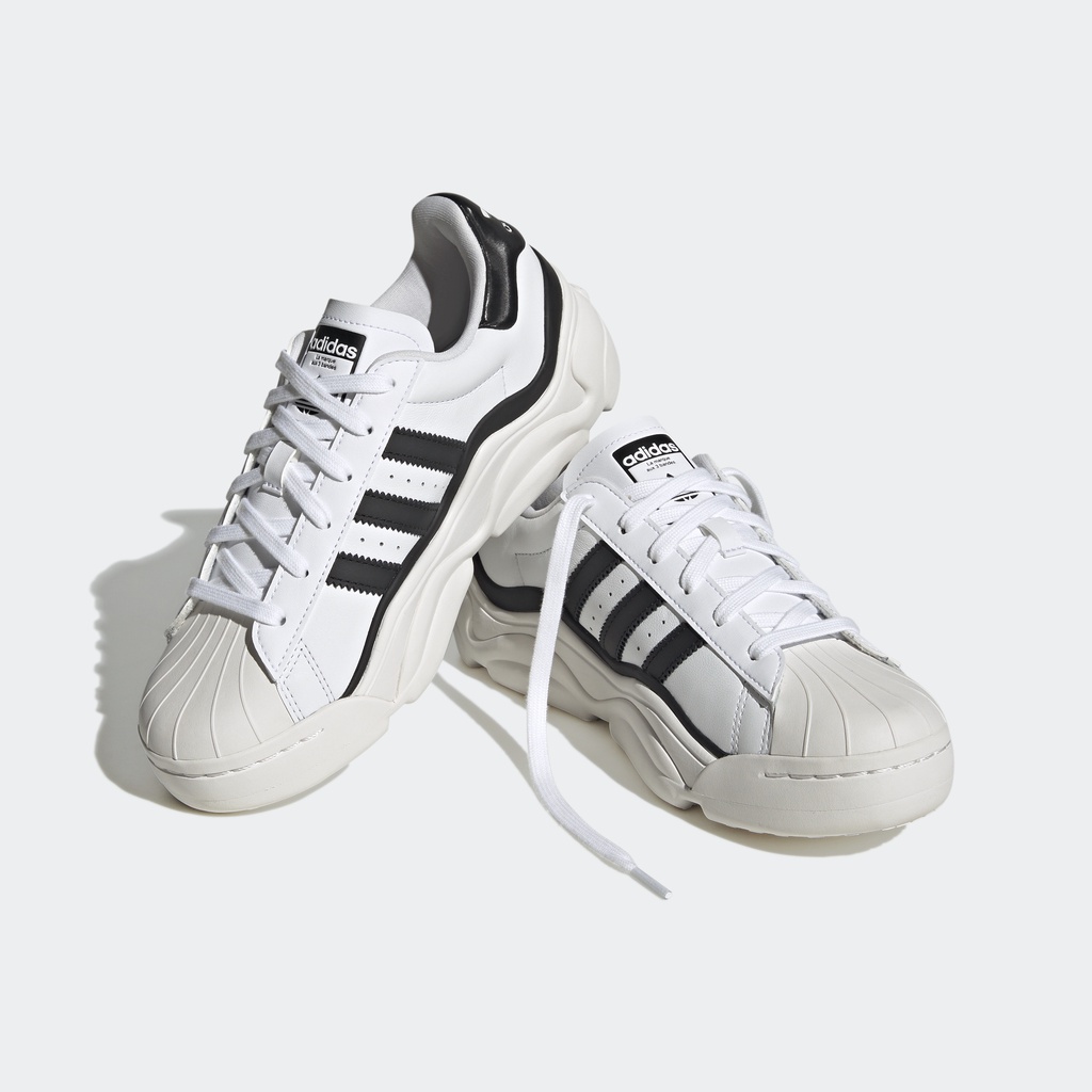 Adidas Phong cách sống Giày Superstar Nữ trắng HQ9018