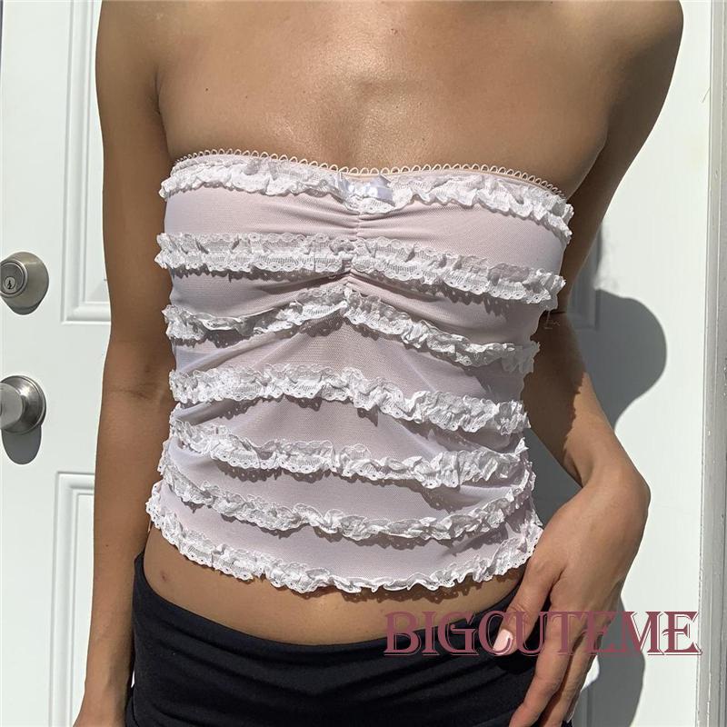 Áo Ống Cổ Thuyền Màu Trơn Thời Trang Mùa Hè Cho Nữ