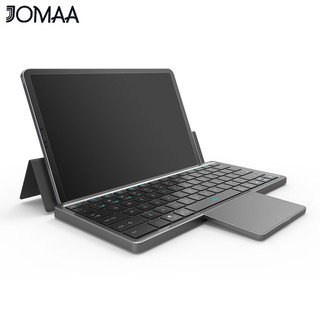 Bàn phím bluetooth không dây có thể gập lại bằng da cho windows / android / ids mobile