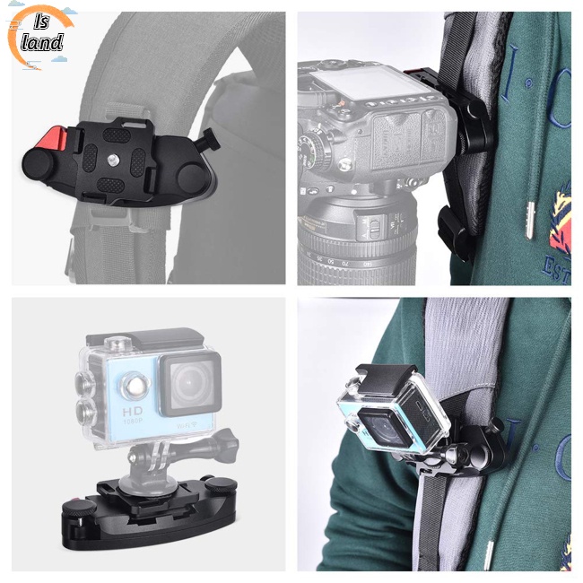 Móc Kẹp Thắt Lưng Tháo Lắp Nhanh Cho Máy Ảnh Dslr