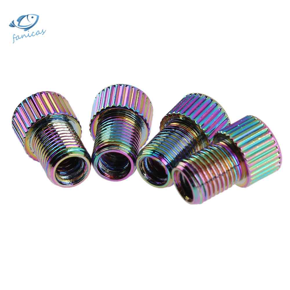 Set 4 Đầu Nối Van Bánh Xe Đạp