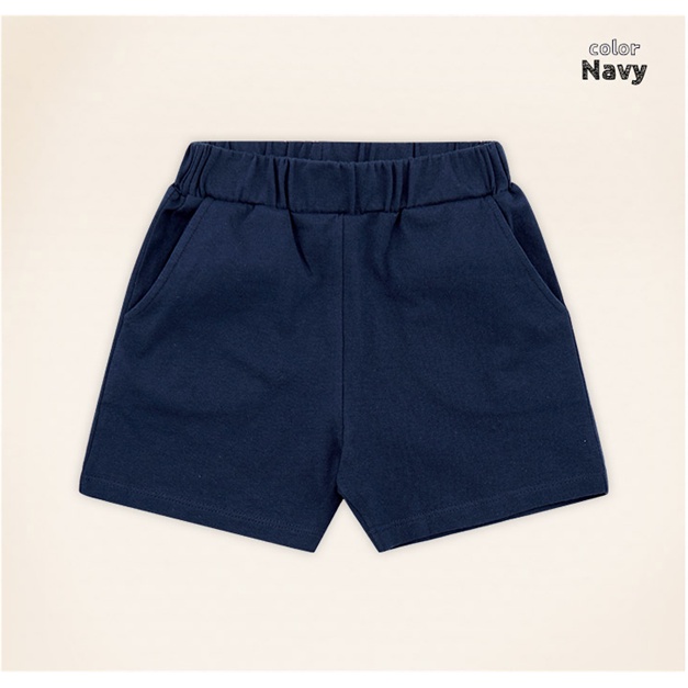 Quần đùi hè cotton ebpuse43 trơn