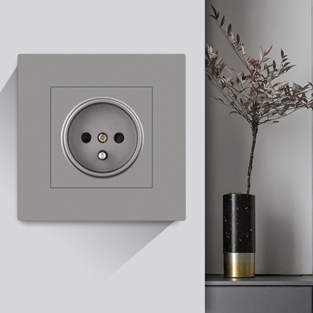 Ổ Cắm Điện Gắn Tường Nhiều Màu 1 * 16a 16a 250v Ue