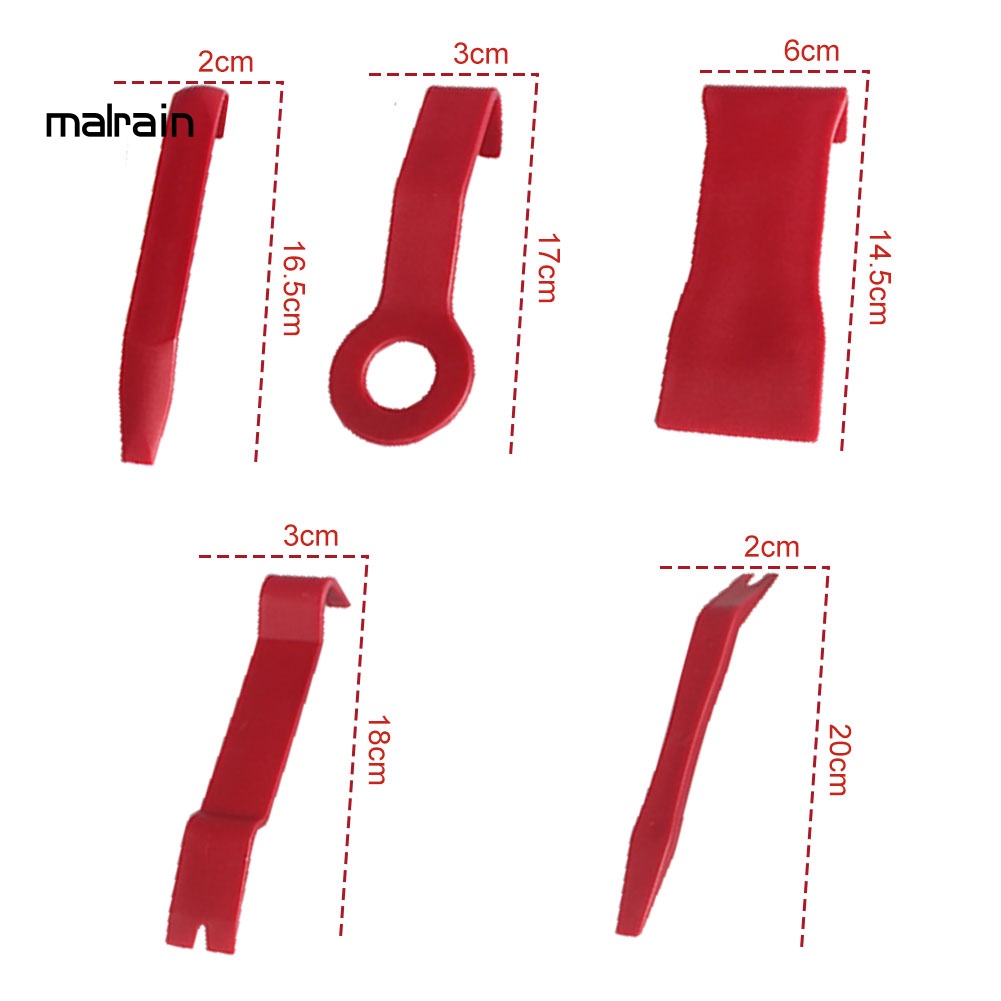 Bộ 13 Dụng Cụ Tháo Gỡ Bảng Điều Khiển Âm Thanh Radio Cho Xe Hơi