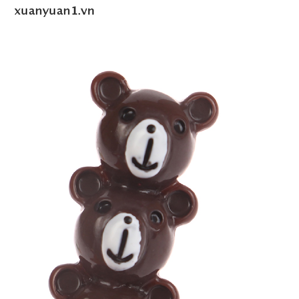 Xuan Phụ Kiện Resin Làm Đá Hoạt Hình Gấu Thỏ / Gấu Đáng Yêu Diy VN
