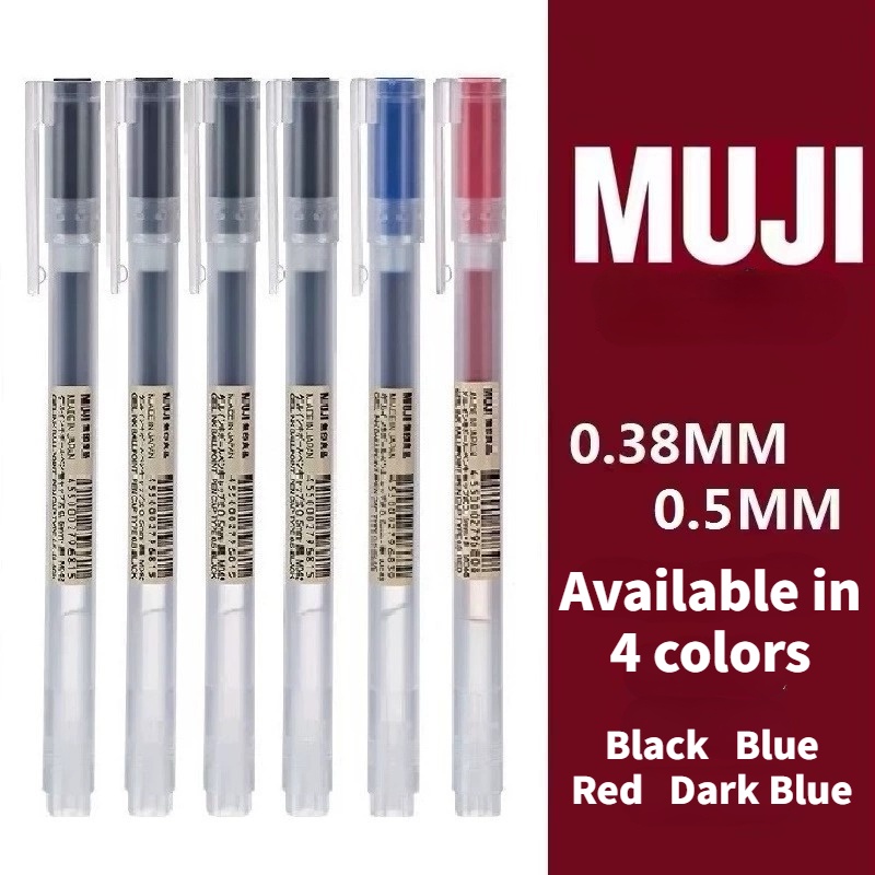 MUJI Mới Bút Mực gel Ngòi 0.38 / 0.5mm