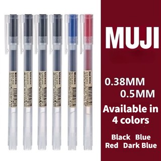 Muji mới bút mực gel ngòi 0.38 / 0.5mm