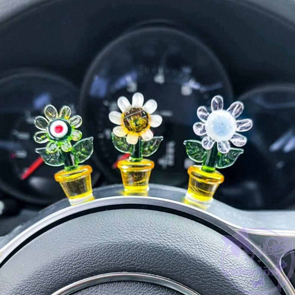 Bộ 5 Mô Hình Chậu Hoa Tulip Mini Trang Trí Tiểu Cảnh