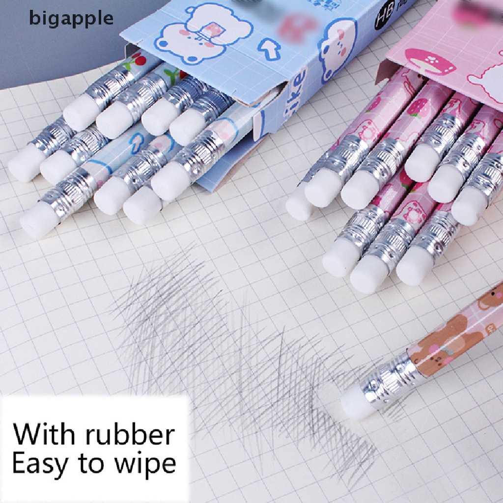 Set 10 Bút Chì Họa Tiết Hoạt Hình Đáng Yêu