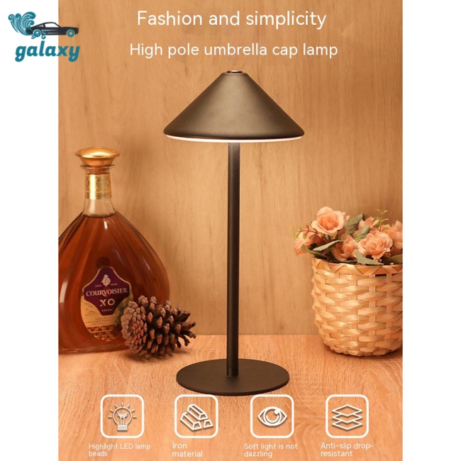 Galaxy Đèn Led Để Bàn Cảm Ứng 3 Màu Có Cổng Sạc Usb