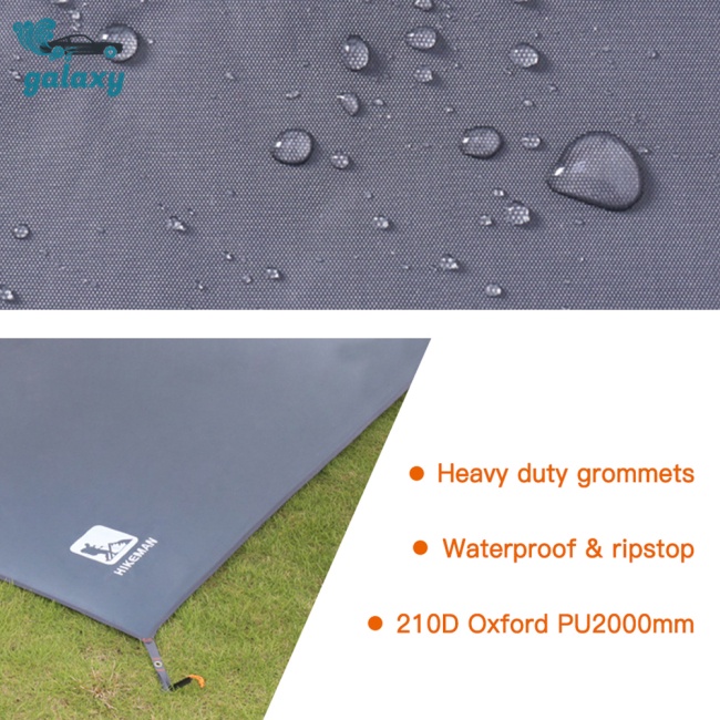 Galaxy Thảm Trải Đa Năng 210d Bằng Vải Oxford Dày Dặn Kèm Túi Dây Rút Tiện Dụng Mang Theo Du Lịch Cắm