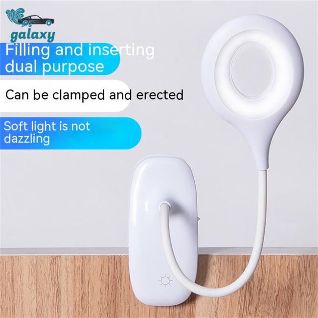 Galaxy Đèn Led Kẹp Bàn Cảm Ứng / Nút Có Thể Sạc Lại Bảo Vệ Mắt