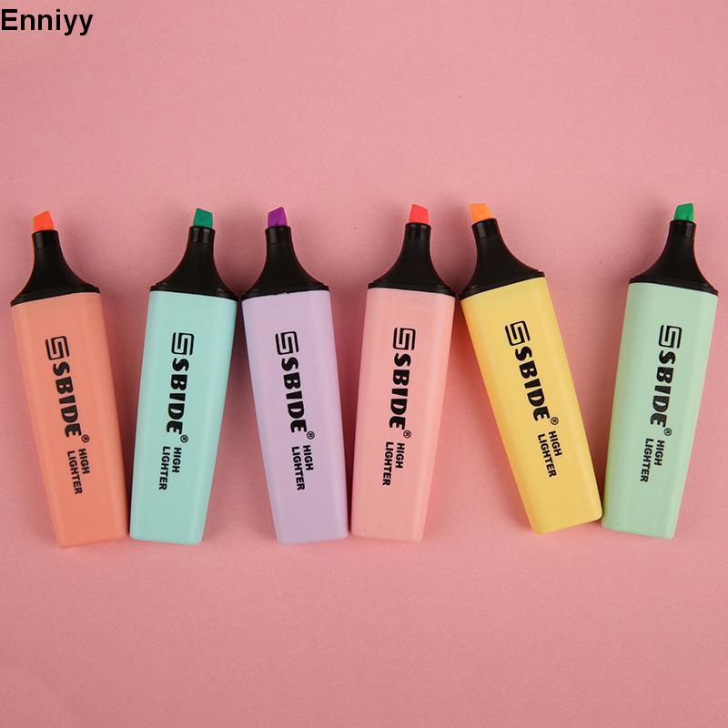 Enniyy📚màu highlight pastel đánh dấu nhớ dòng cute nhiều màu marker