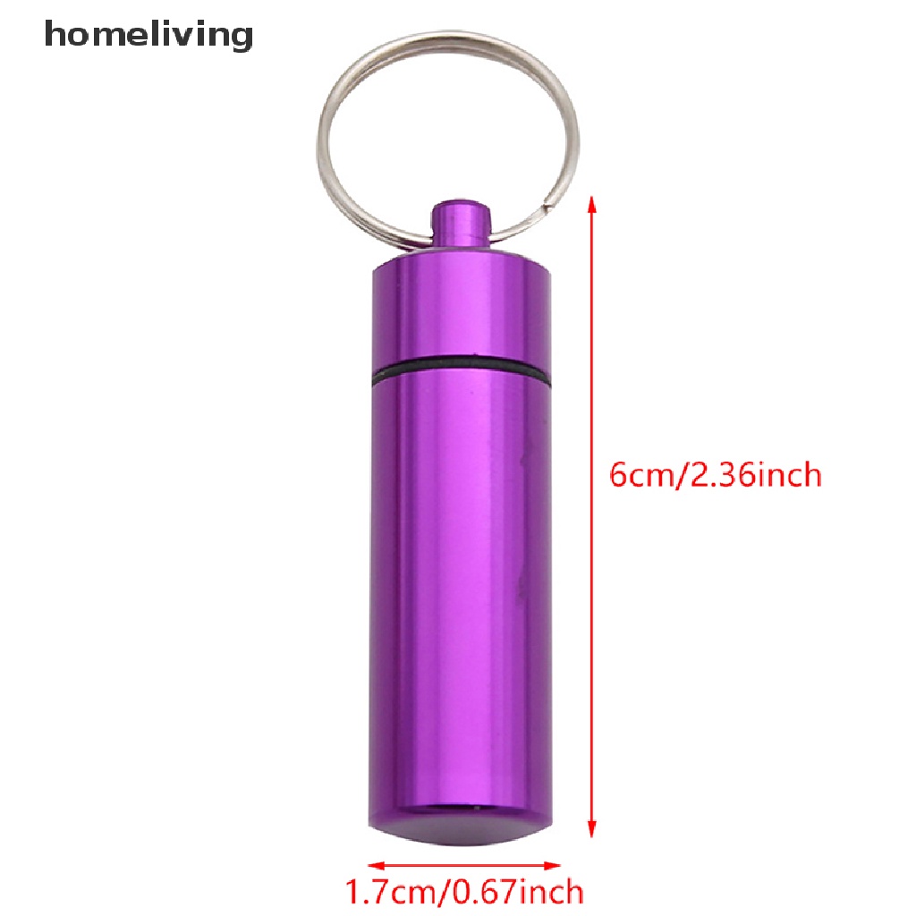 Móc Khóa Bình Nước Khẩn Cấp Bằng Hợp Kim Nhôm