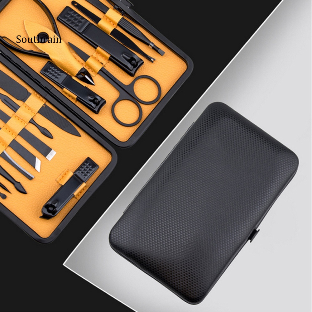 Bộ 15 Dụng Cụ Chăm Sóc Móng Bằng Thép Không Gỉ