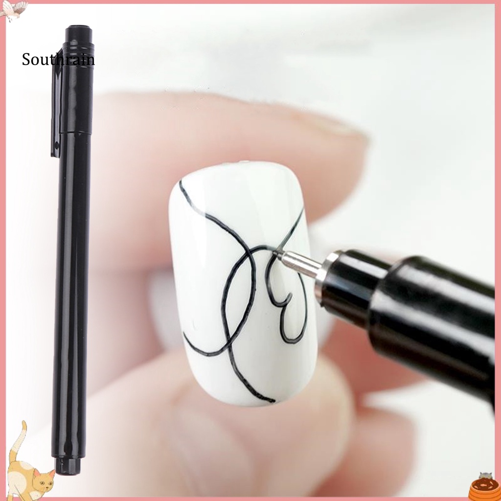 Bút Vẽ Móng Nghệ Thuật Graffiti Mượt Mà Chống Nước
