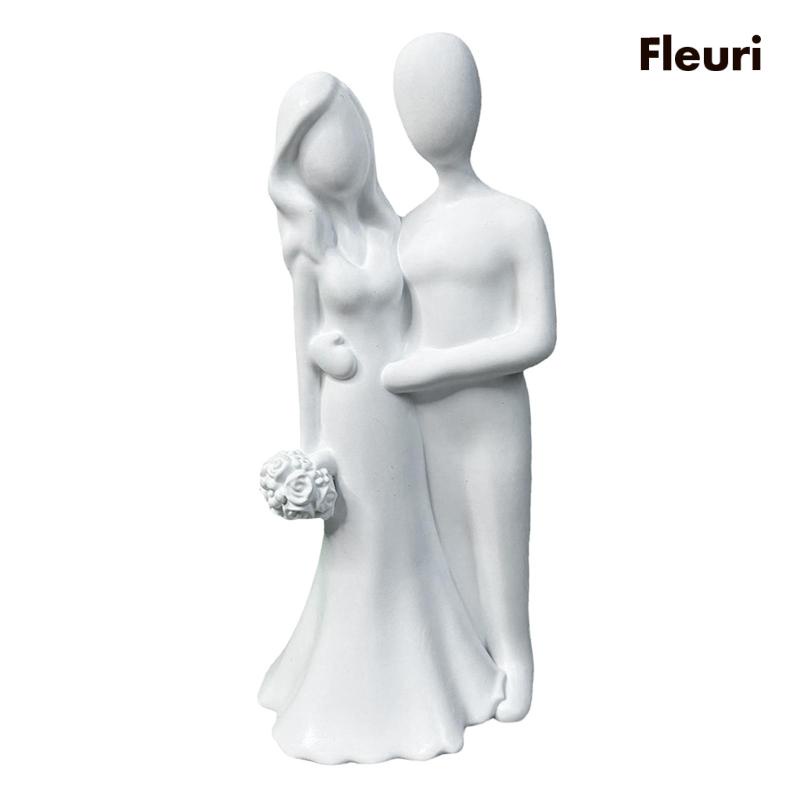 Mô Hình Cặp Đôi Bằng Nhựa Resin Cho Ngày Valentine