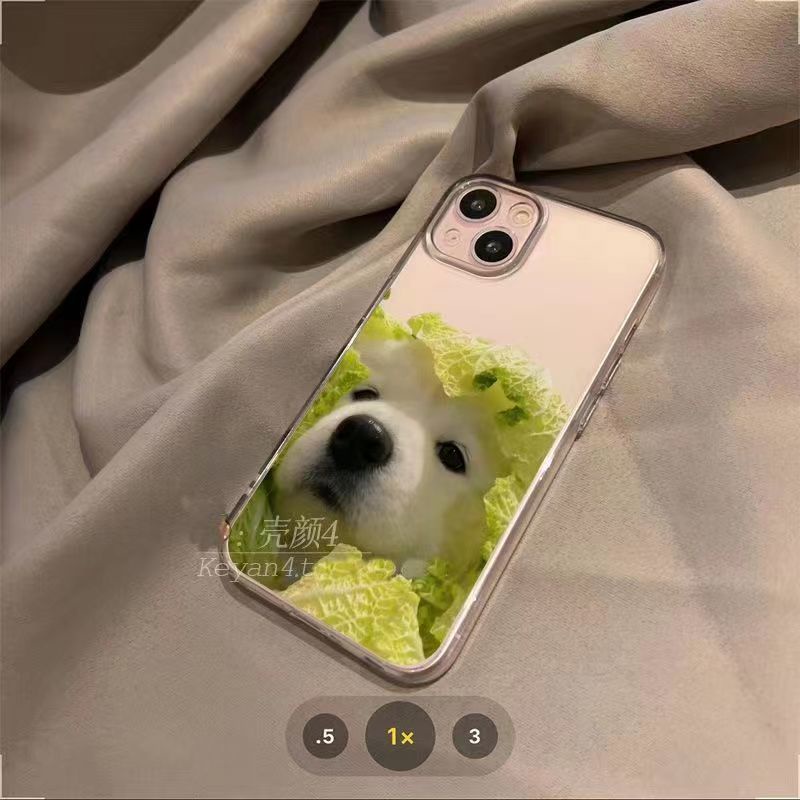 ✅Ốp Điện Thoại Silicon Chống Sốc Họa Tiết Chú Chó Dễ Thương Dành Cho Iphone 12 11 / 13 8P 14 Pro Xs max