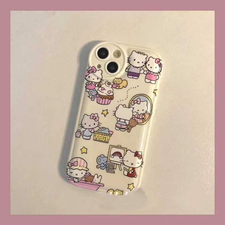 ✅Ốp Điện Thoại Dẻo Trong Suốt Họa Tiết Chú Mèo Dễ Thương Cho Iphonexs Bath plus Play pro / 14KT Apple 7 / / xr1213 / Soft 811 STKG