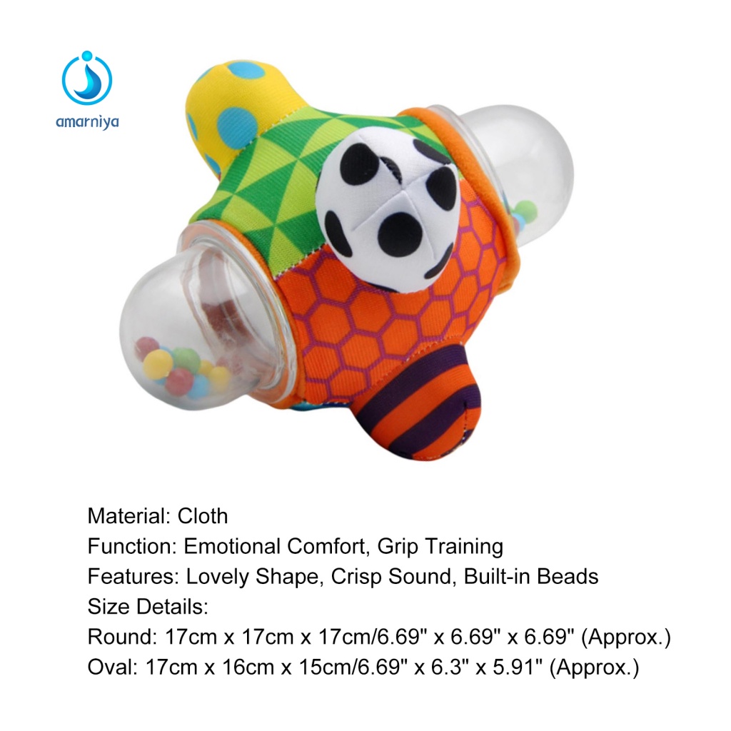 Lục Lạc Đồ Chơi Bằng Vải Mềm Mại Cho Bé