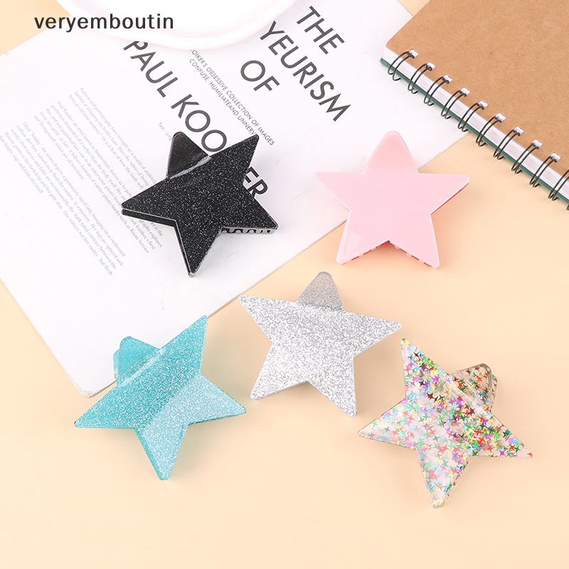 Kẹp Tóc Hình Ngôi Sao Năm Cánh Dễ Thương Cho Nữ