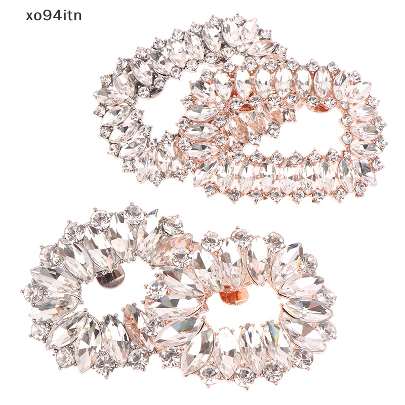 1 Chiếc Kẹp Giày Cao Gót Đính Đá Trang Trí Dành Cho Cô Dâu