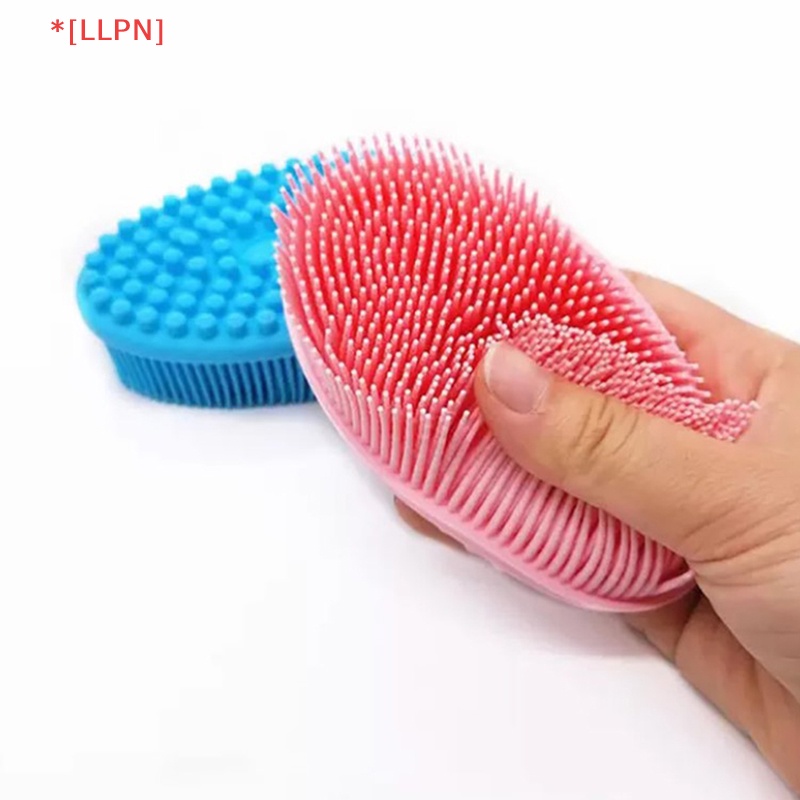 Bàn Chải Tắm Chào Mừng Bằng Silicone Tiện Dụng